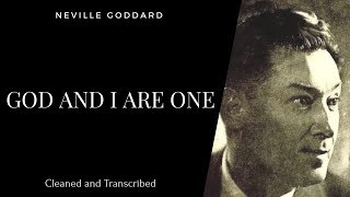 Neville Goddard  God And I Are One  1972 Lecture  Own Voice  Full Transcription  Subtitles 🙏 [upl. by Lemieux834]