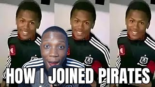 HOW NGEZANA JOINED ORLANDO PIRATES AND TRICK TO PASS THE TRIALS [upl. by Costa]