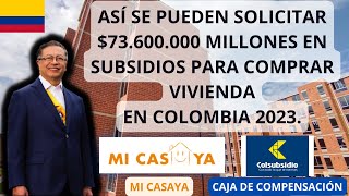 🏠 APROBADO Así Consigues💲73600000 En Subsidios Para Comprar VIVIENDA en Colombia 2023 🏠 [upl. by Fredia337]