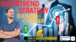 🌪The SupertrendStrategy with 10x making 1000X profits trading bitcoin 3commas [upl. by Assela]