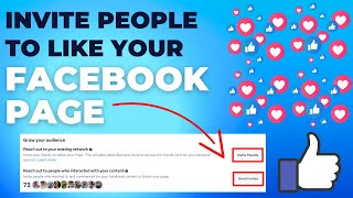 How To Invite People To Like Your Facebook Page  Friends amp More [upl. by Hernardo]