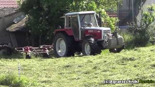 Reupload 1 Schnitt 2013  Wenden im Steyr 8120 Turbo  Pöttinger Hit 47N  HD [upl. by Mond]