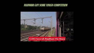 Howrah  New Delhi Rajdhani Express vs Bardhaman Super Local Epic Race 🔥 [upl. by Rind]