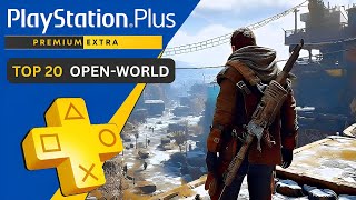 Top 20 Open World Games on PlayStation Plus Extra  JANUARY 2024 [upl. by Resaec287]