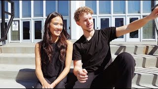 23 Questions with Madison Chock and Evan Bates [upl. by Odeen]