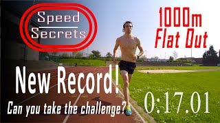 Sub 3 minute 1k Top athlete shows how to run 1km time trial FAST Are you up to the challenge [upl. by Standish]