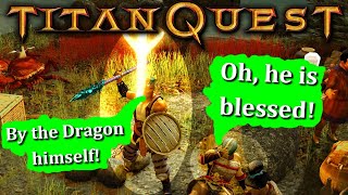 Titan Quest DRAGON SPEAR HUNTER Build Guide [upl. by Dixon]