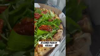 E você já comeu pizza de rúcula com tomates secos pizza pizzaria ocozinheiro [upl. by Adnalahs]