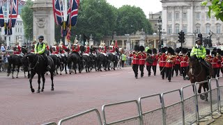 The Band of the Grenadier Guards  Changing the Guard London [upl. by Kinson]