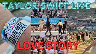 Taylor Swift Live  Love Story  Olympiastadion München 27072024 [upl. by Gilman]