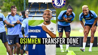 DONE ✅Chelsea Signs For 3 Players 🎉Osimhen Deal Done🔥New Defender Agree🎆Chelsea Confirmed Transfer [upl. by Sherar326]