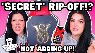 SECRETLY RIPPING YOU OFF Victorias Secret Advent Calendar Unboxing [upl. by Landing]