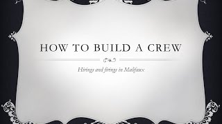 Malifaux How To Build A Crew [upl. by Atsirtal]