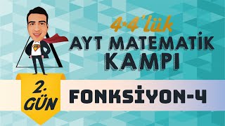 Fonksiyonlar  4 I 44lük AYT Matematik Kampı I 2Gün I yks2024 [upl. by Atwood]