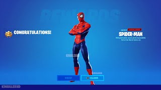 How To Get Spiderman Skin For FREE In Fortnite Unlocked Spiderman Skin [upl. by Gayelord385]