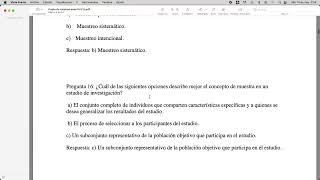 RESPUESTAS PARA EL NUEVO EXANI III INGRESO A POSTGRADO EN METODOS DE INVESTIGACION REACTIVOS exani [upl. by Wolff]