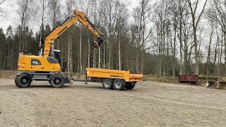 Köp Grävmaskin Liebherr 918 Steg V Compact med vagn och redskap på Klaravik [upl. by Carie583]