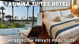 Executive One Bedroom Suite With Private Pool  Constantinou Bros Asimina Suites Hotel Cyprus [upl. by Krebs]