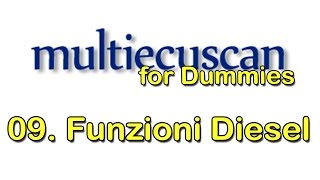 09 MultiEcuScan  Funzioni Diesel Olio Motore FAP EGR [upl. by Ellis144]