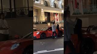 The Luxurious Lives of Millionaires in Monaco🇲🇨shorts ferrari lamborghini luxury monaco car [upl. by Asikal848]