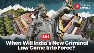 New Criminal Law Bill 2023 India’s 3 New Criminal Laws to Come Into Force from July 1 [upl. by Cornish]