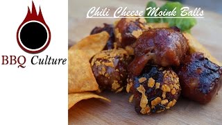 Chili Cheese Moink Balls in TortillaChip Panade [upl. by Neellok]