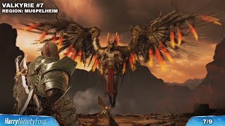 God of War  All Valkyrie Locations Guide Chooser of the Slain Trophy Walkthrough [upl. by Fulbright613]