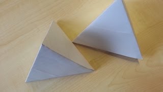 Schnell und ganz einfach  eine Pyramide aus Papier [upl. by Chappelka]