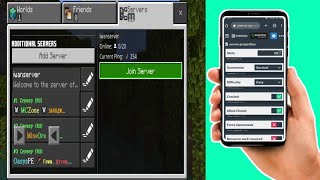 Cara Membuat Server Minecraft PE Aternos Menggunakan HP [upl. by Atnovart957]