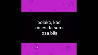 Tea Tairović  Polako  2019  lyrics Tekst [upl. by Myra792]