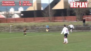 Clydebank v Auchinleck Talbot 22314 [upl. by Witha]