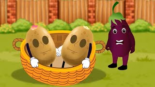 Aloo Kachaloo Beta Kahan Gaye They  Hindi Rhymes for Children  ChuchakTV [upl. by Lilias]