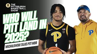 Breaking Down Pitts 2025 Recruiting Targets  The Pittsburgh Basketball Show [upl. by Ahsym576]