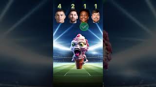 Ronaldo vs Messi vs Neymar vs Mbappe vs IshowSpeed vs Mr beast  football  Shorts  yt shorts [upl. by Rich993]