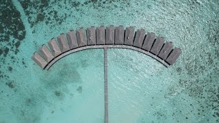 Aerial filming from Maldives  drone above the Maldives [upl. by Stearn805]