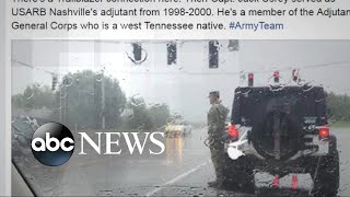 Photo of soldier who saluted funeral procession goes viral [upl. by Nnylarat]