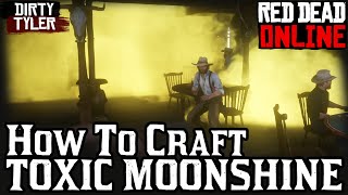 RDR2 Craft Toxic Moonshine Guide with Locations Red Dead Online Daily Challenges [upl. by Laram]