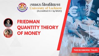 Friedman the Restatement of Quantity Theory of Money [upl. by Sholley]