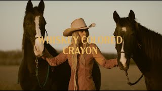 Lainey Wilson  Whiskey Colored Crayon Official Lyric Video [upl. by Coonan275]