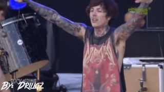 Sleepwalking Bring me the Horizon Rock am Ring 2013 HD [upl. by Hildegaard]