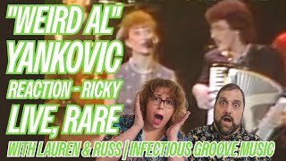 quotWeird Alquot Yankovic REACTION Ricky Live Rare [upl. by Ahterahs]