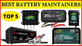 Top 5 Best Battery Maintainers in 2022 [upl. by Westhead203]