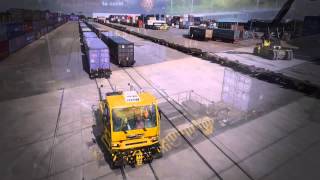 TERBERG ZAGRO RR282 RAIL ROAD SHUNTER [upl. by Regdirb757]