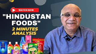 Hindustan Foods  2 Minute Analysis hindustanfoods [upl. by Kcirdlek]