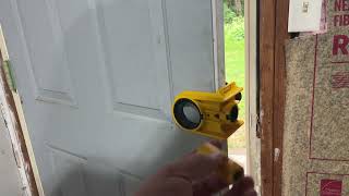 Install a New Deadbolt or Doorknob with This JigHow To [upl. by Neleb]