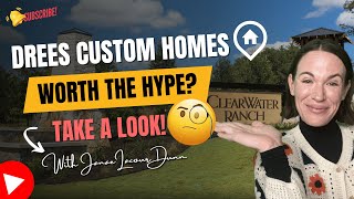 Drees Custom Homes Tour  Luxury Living in Clearwater Ranch Liberty Hill [upl. by Ellenhoj994]