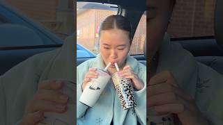 My GF is Obsessed With Boba😳 couple couples couplegoals couplecomedy prank pranks funny [upl. by Quintilla]