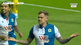 Blackburn Rovers vs Derby County  EFL Championship 202425  Highlights [upl. by Elinet]