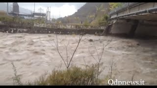 Longarone  Il Piave in piena [upl. by Bender]