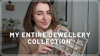 MY ENTIRE JEWELLERY COLLECTION  PetiteElliee Vlogs [upl. by Ymmot]